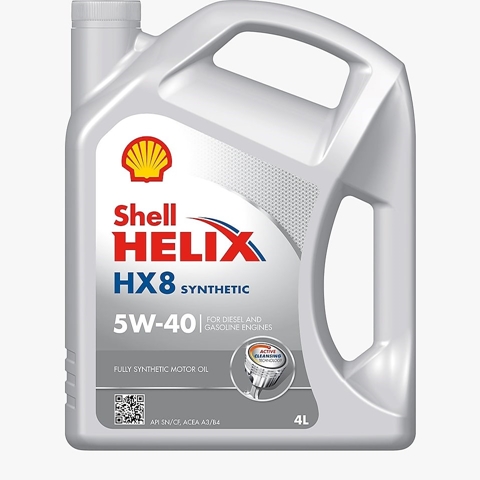 SHELL HELİX HX8 SYNTHETİC 5W-40